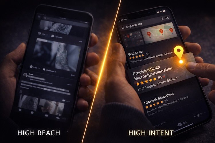 SMP local SEO vs social media marketing performance